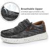 imageApakowa Boys Loafers Slip On Shoes Girls Casual Boat Shoes ToddlerLittle KidBig Kid520black