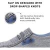 imageApakowa Boys Loafers Slip On Shoes Girls Casual Boat Shoes ToddlerLittle KidBig Kid520grey