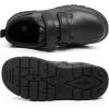 imageApakowa Boys Oxford School Uniform Loafer Shoes Adjustable Strap Comfort Dress Shoes ToddlerLittle KidBig KidBlack3