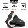 imageApakowa Kids Boys Girls Cold Weather Water Resistant Winter Snow Boots ToddlerLittle KidBig KidBlack