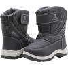 imageApakowa Kids Boys Girls Cold Weather Water Resistant Winter Snow Boots ToddlerLittle KidBig KidGrey