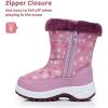imageApakowa Kids Boys Girls Cold Weather Water Resistant Winter Snow Boots ToddlerLittle KidBig KidH0329purple