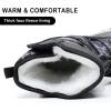 imageApakowa Kids Boys Girls Cold Weather Water Resistant Winter Snow Boots ToddlerLittle KidBig KidH7321black