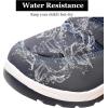 imageApakowa Kids Boys Girls Cold Weather Water Resistant Winter Snow Boots ToddlerLittle KidBig KidNavy