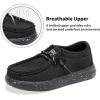 imageApakowa Kids Boys Girls Loafers SlipOn Casual Walking Shoes Comfortable ampamp Lightweight ToddlerLittle KidBig KidBlack