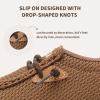 imageApakowa Kids Boys Girls Loafers SlipOn Casual Walking Shoes Comfortable ampamp Lightweight ToddlerLittle KidBig KidBrown