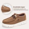 imageApakowa Kids Boys Girls Loafers SlipOn Casual Walking Shoes Comfortable ampamp Lightweight ToddlerLittle KidBig KidBrown