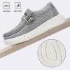 imageApakowa Kids Boys Girls Loafers SlipOn Casual Walking Shoes Comfortable ampamp Lightweight ToddlerLittle KidBig KidGrey