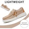 imageApakowa Kids Boys Girls Loafers SlipOn Casual Walking Shoes Comfortable ampamp Lightweight ToddlerLittle KidBig KidLightbrown