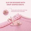 imageApakowa Kids Boys Girls Loafers SlipOn Casual Walking Shoes Comfortable ampamp Lightweight ToddlerLittle KidBig KidPink