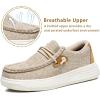 imageApakowa Kids Boys Girls Loafers SlipOn Lightweight Comfortable Shoes ToddlerLittle KidBig KidBrown