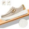 imageApakowa Kids Boys Girls Loafers SlipOn Lightweight Comfortable Shoes ToddlerLittle KidBig KidBrown