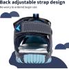 imageApakowa Kids Boys Girls Soft Sole Close Toe Sport Beach Sandals ToddlerLittle KidBlue