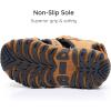 imageApakowa Kids Boys Girls Soft Sole Close Toe Sport Beach Sandals ToddlerLittle KidBrown
