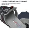 imageApakowa Kids Boys Girls Soft Sole Close Toe Sport Beach Sandals ToddlerLittle KidGrey