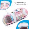 imageApakowa Kids Boys Girls Soft Sole Close Toe Sport Beach Sandals ToddlerLittle KidMulticolorWhite