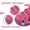 imageApakowa Kids Boys Girls Soft Sole Close Toe Sport Beach Sandals ToddlerLittle KidPeach