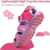 imageApakowa Kids Boys Girls Soft Sole Close Toe Sport Beach Sandals ToddlerLittle KidPeach