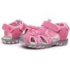 imageApakowa Kids Boys Girls Soft Sole Close Toe Sport Beach Sandals ToddlerLittle KidPink