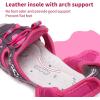 imageApakowa Kids Boys Girls Soft Sole Close Toe Sport Beach Sandals ToddlerLittle KidPurple