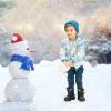 imageApakowa Kids Boys Girls Winter Snow Boots ToddlerLittle KidBlack2
