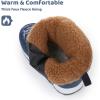 imageApakowa Kids Boys Girls Winter Snow Boots ToddlerLittle KidBlue0330