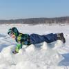 imageApakowa Kids Boys Girls Winter Snow Boots Waterproof Outdoor Insulated Snow Boots Little KidBig KidBlackgrey3306