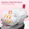 imageApakowa Kids Boys Girls Winter Snow Boots Waterproof Outdoor Insulated Snow Boots Little KidBig KidBlackgreyBurgundy3307