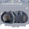 imageApakowa Kids Boys Sandals Summer Outdoor Athletic Double Strap ClosedToe Beach Sandals Sport ToddlerLittle KidNavyGrey