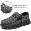 imageApakowa Kids Boys Slip On Loafers Boat Shoes Girls Loafers Shoes ToddlerLittle KidBig KidBlack