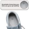 imageApakowa Kids Boys Slip On Loafers Boat Shoes Girls Loafers Shoes ToddlerLittle KidBig KidGrey