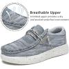 imageApakowa Kids Boys Slip On Loafers Boat Shoes Girls Loafers Shoes ToddlerLittle KidBig KidGrey