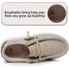 imageApakowa Kids Boys Slip On Loafers Boat Shoes Girls Loafers Shoes ToddlerLittle KidBig KidLightbrown