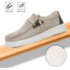 imageApakowa Kids Boys Slip On Loafers Boat Shoes Girls Loafers Shoes ToddlerLittle KidBig KidLightbrown