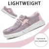 imageApakowa Kids Boys Slip On Loafers Boat Shoes Girls Loafers Shoes ToddlerLittle KidBig KidPink