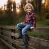imageApakowa Kids Cowboy Boots  Cowboy and Cowgirl Boots for Boys and Girls MidCalf Square Toe Western Rodeo Boots with Embroidery and Side Zipper ToddlerLittle KidBig KidBlack