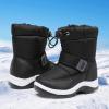 imageApakowa Kids Girls Cold Weather Snow Boots ToddlerLittle KidBlack0327