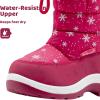 imageApakowa Kids Girls Cold Weather Snow Boots ToddlerLittle KidPeach