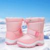 imageApakowa Kids Girls Cold Weather Snow Boots ToddlerLittle KidPink0327