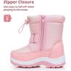 imageApakowa Kids Girls Cold Weather Snow Boots ToddlerLittle KidPink0327