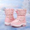 imageApakowa Kids Girls Cold Weather Snow Boots ToddlerLittle KidPink0328