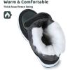 imageApakowa Kids Girls Insulated Fur Winter Warm Snow Boots ToddlerLittle KidHdl020grey