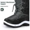 imageApakowa Kids Girls Insulated Fur Winter Warm Snow Boots ToddlerLittle KidHdl020grey