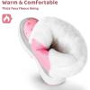 imageApakowa Kids Girls Insulated Fur Winter Warm Snow Boots ToddlerLittle KidPink