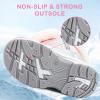 imageApakowa Kids Girls Insulated Fur Winter Warm Snow Boots ToddlerLittle KidPink7322