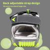 imageApakowa Kids Girls Soft Sole Closed Toe Sandals Summer Shoes with Arch Support ToddlerLittle KidY605greygreen