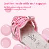 imageApakowa Kids Girls Soft Sole Closed Toe Sandals Summer Shoes with Arch Support ToddlerLittle KidY607pink