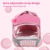 imageApakowa Kids Girls Soft Sole Closed Toe Sandals Summer Shoes with Arch Support ToddlerLittle KidY607pink