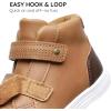 imageApakowa Toddler Kids Boys Autumn Fall Boots Water Resistant ToddlerLittle KidBrowndy1022