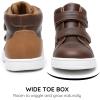 imageApakowa Toddler Kids Boys Autumn Fall Boots Water Resistant ToddlerLittle KidDarkbrowndy1022